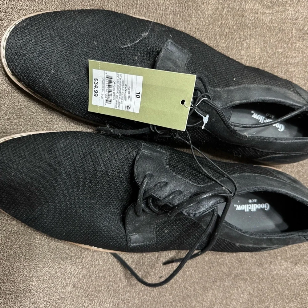 Goodfellow & Co Black Oxfords with Minimalist Design. NWT.